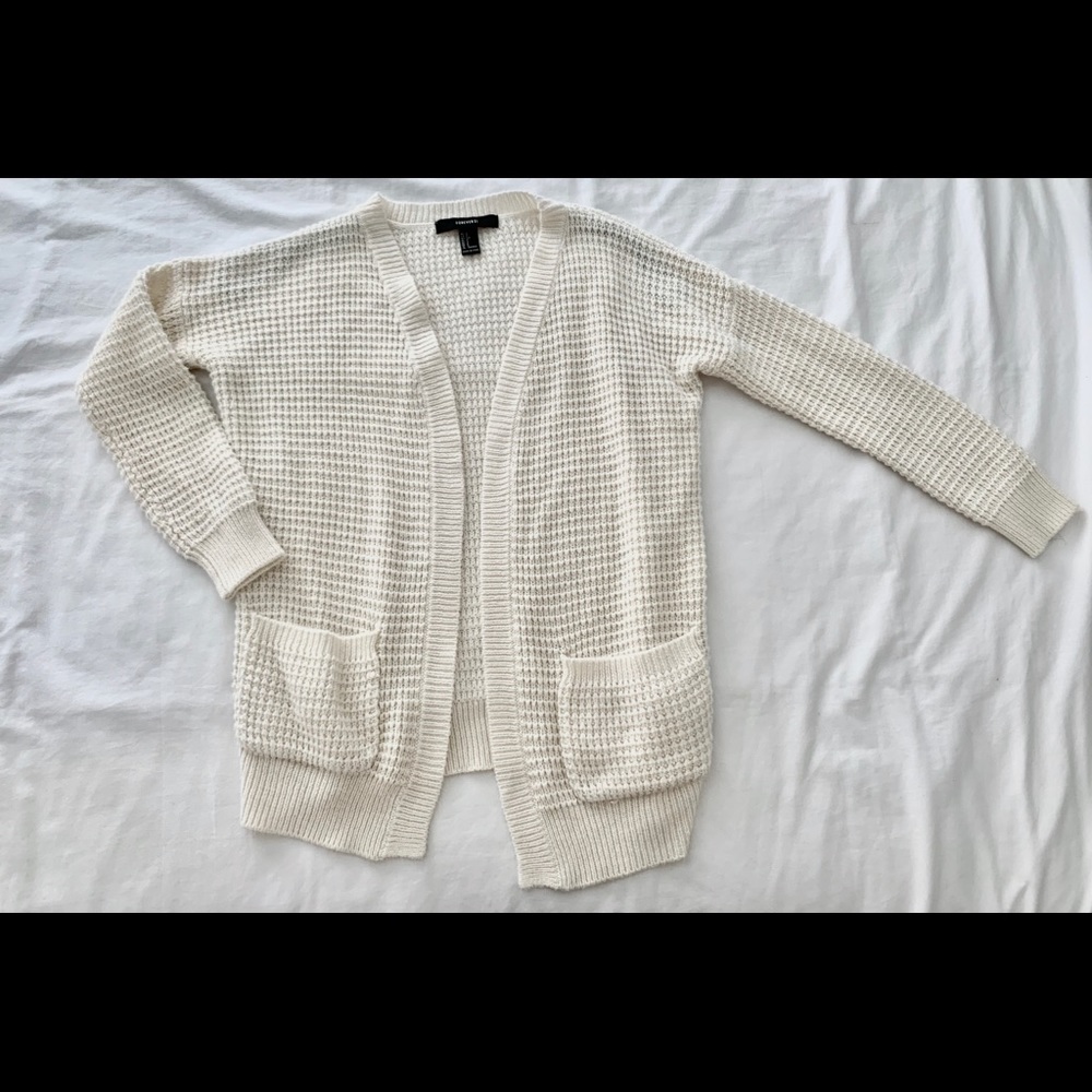 Knit cardigan
